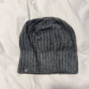 Barefoot Dreams Cozy Chic Gray Knit Hat